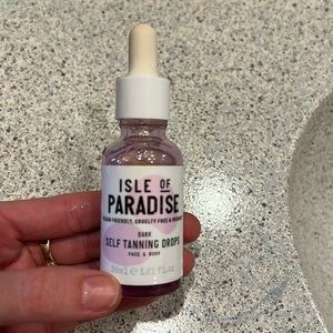 ISLE OF PARADISE Dark face tan drops